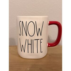 Rae Dunn Ceramic Disney Princess “Snow White” Double Sided Coffee Mug